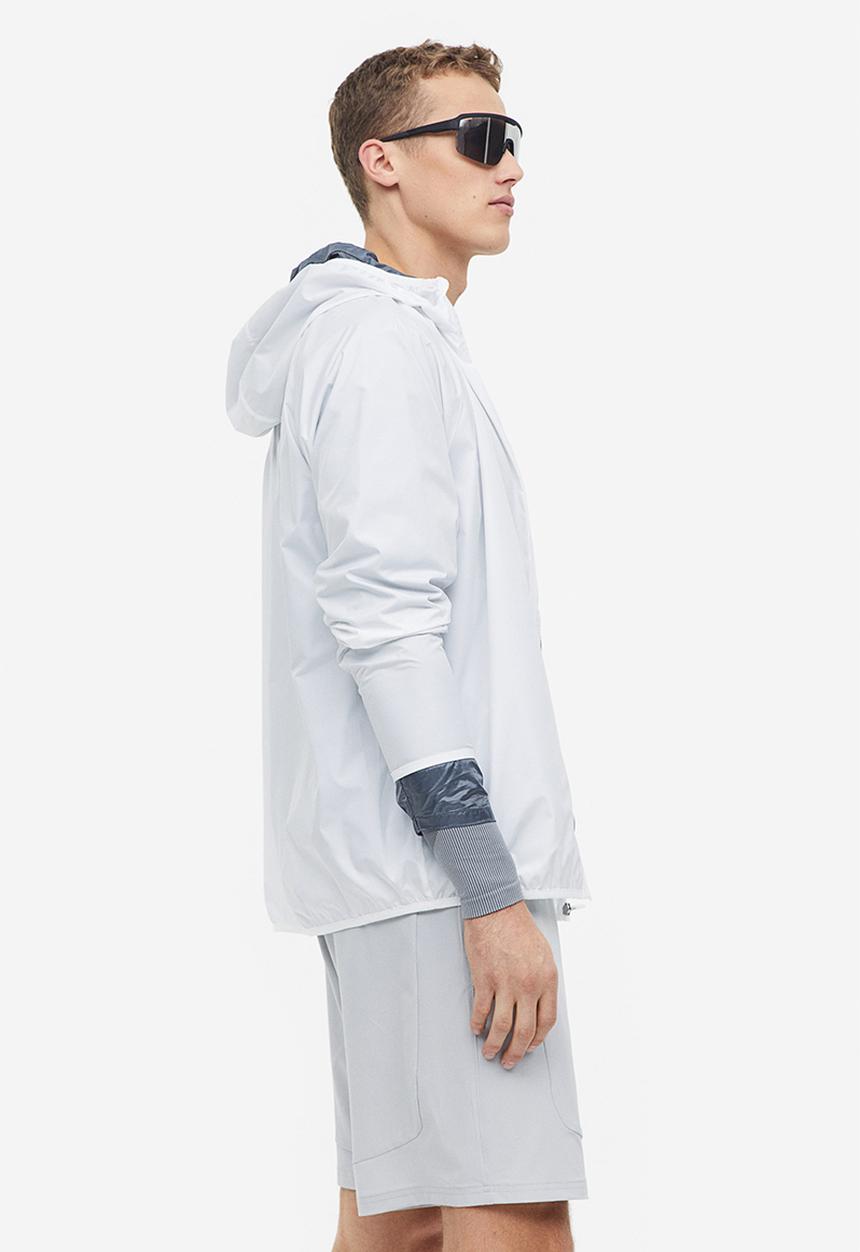 H&M - Regular fit sports windbreaker - white