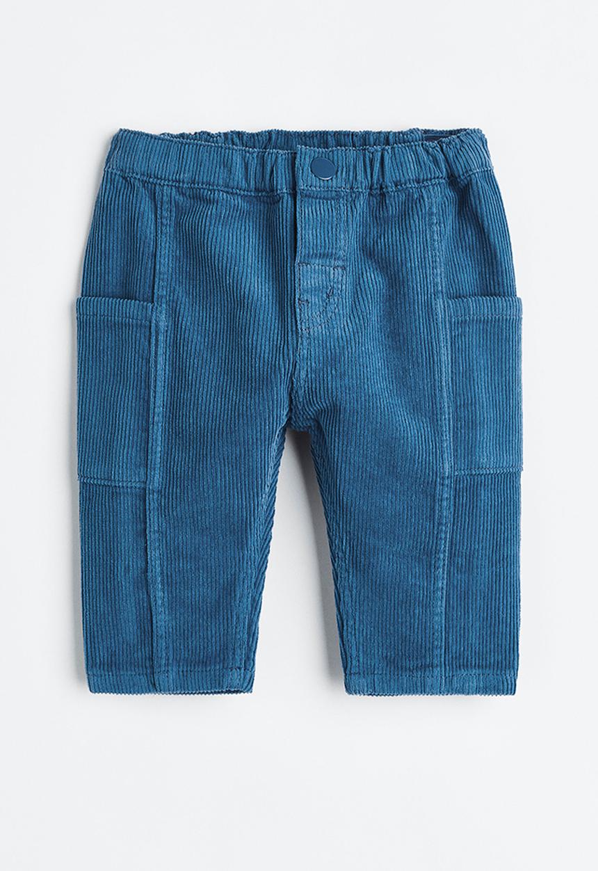 H&M - Corduroy trousers - blue