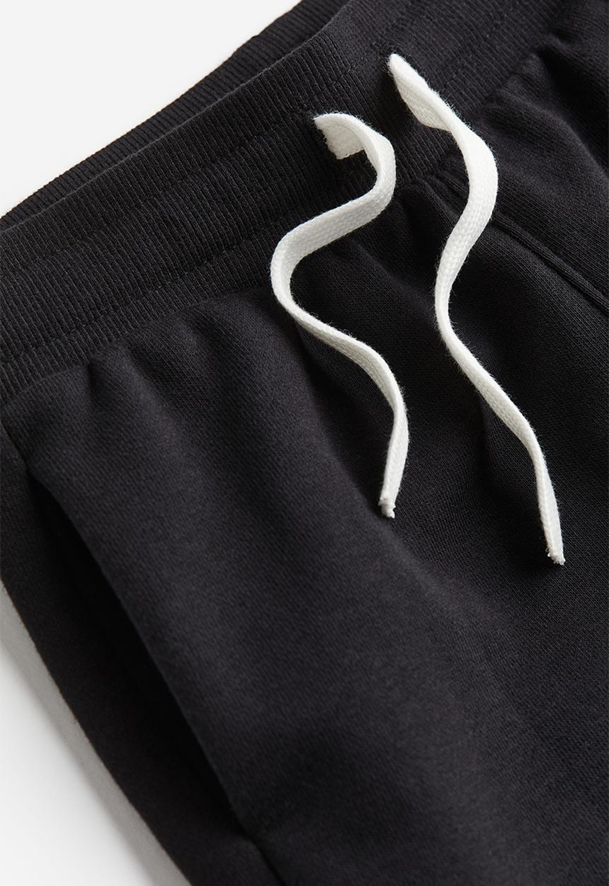 H&M - Sweatshirt shorts - black