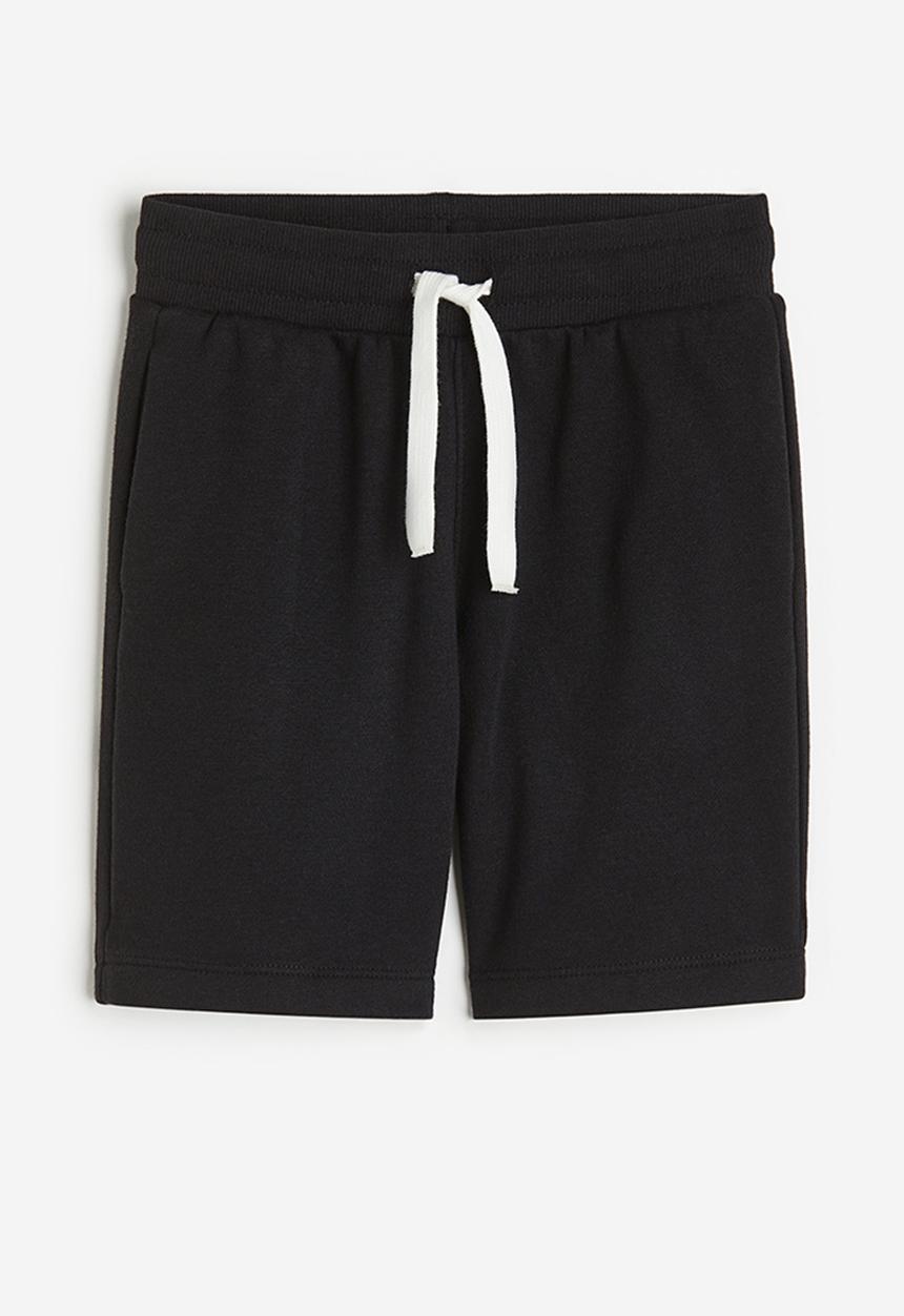 H&M - Sweatshirt shorts - black