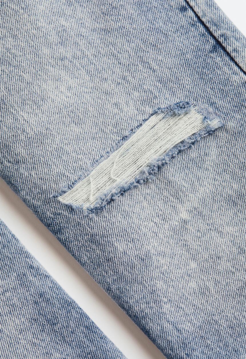 H&M - Comfort stretch slim fit jeans - light denim blue 