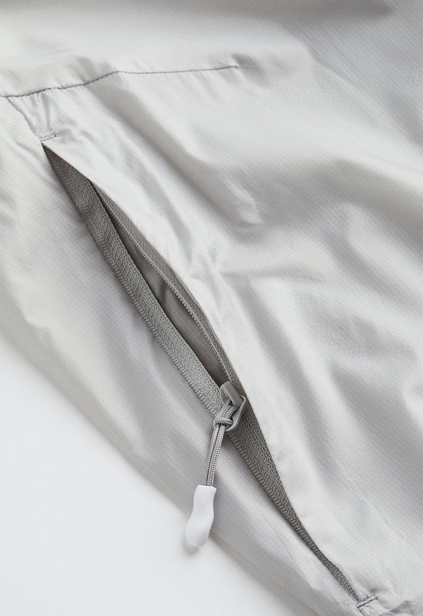 H&M - Lightweight running jacket - light grey 