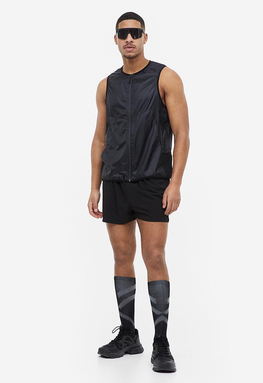 H&M - Lightweight running gilet - black