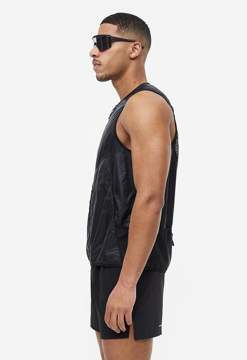 H&M - Lightweight running gilet - black