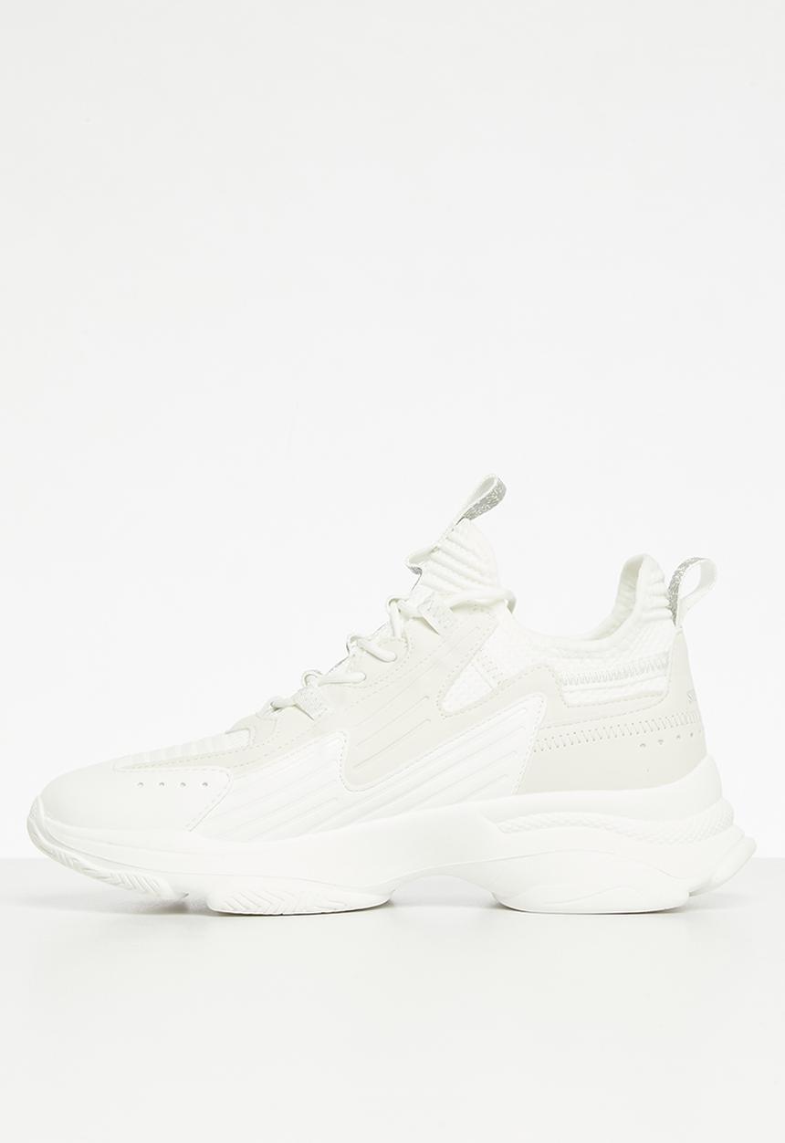 Steve Madden - Match box sneaker - white