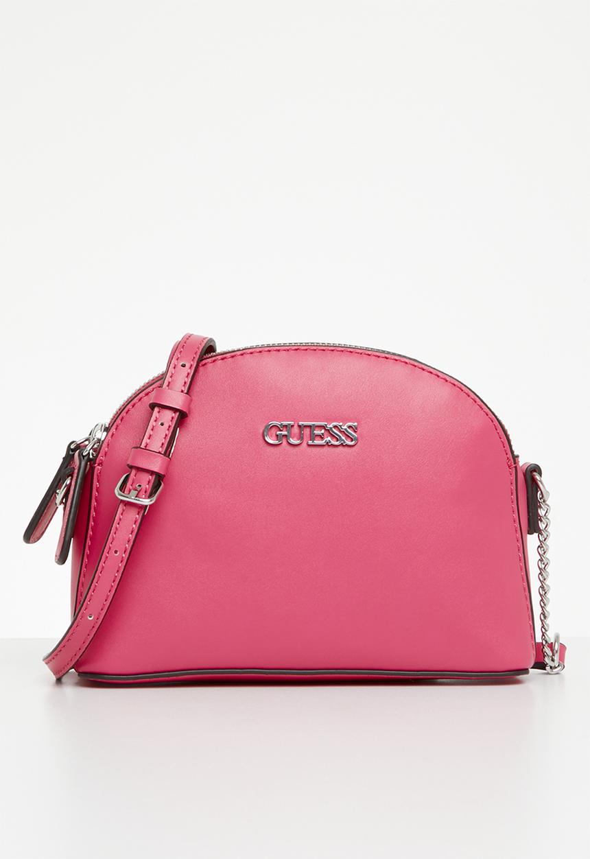 GUESS - Mcclain mini dome crossbody - fuchsia