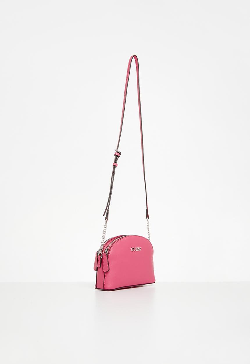 GUESS - Mcclain mini dome crossbody - fuchsia