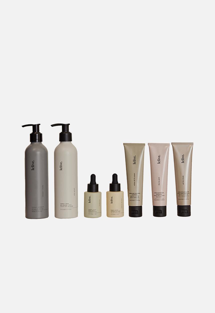 lelive. - 7-piece set - own the original lelive range