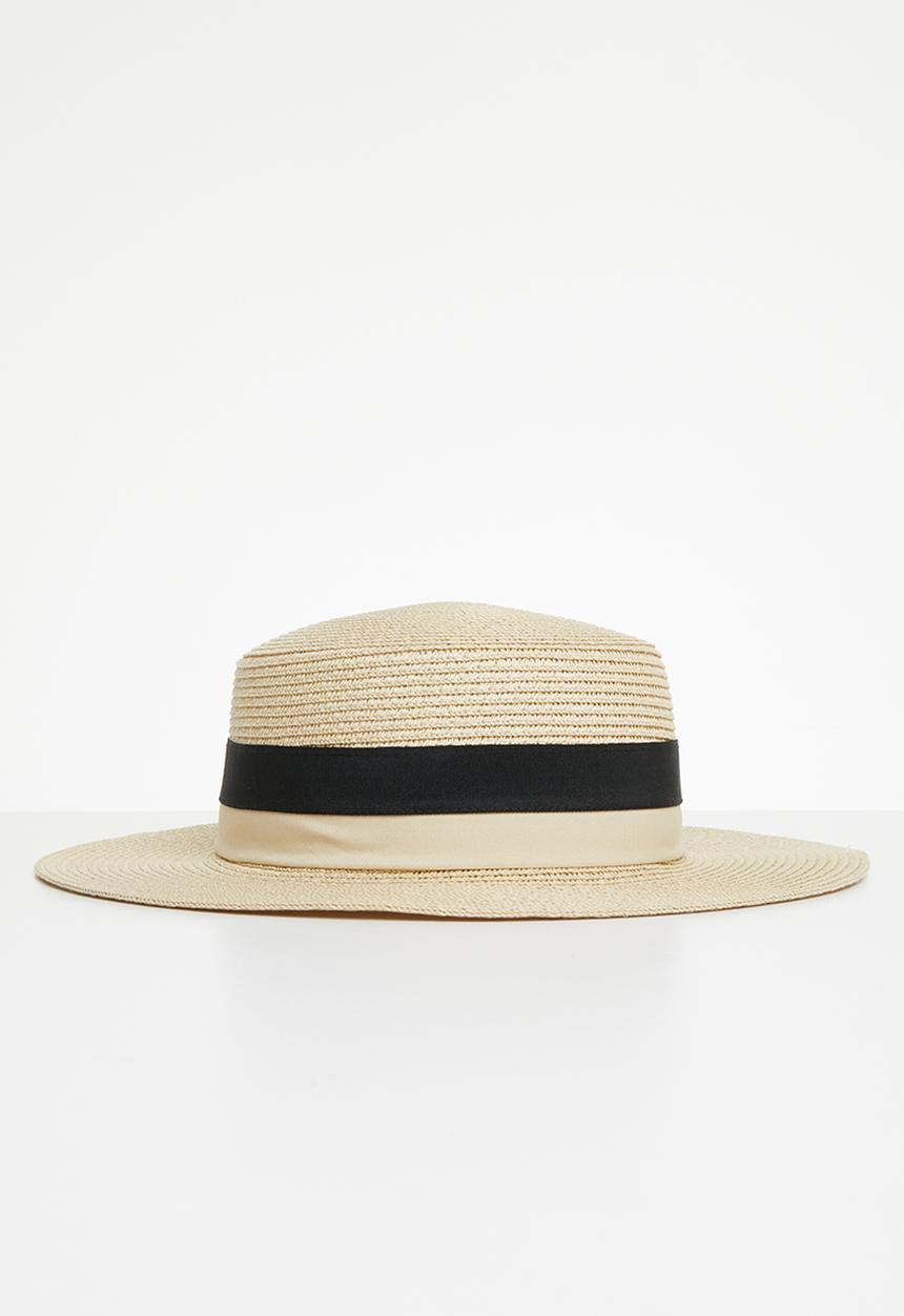 edit - Alicia straw hat - natural