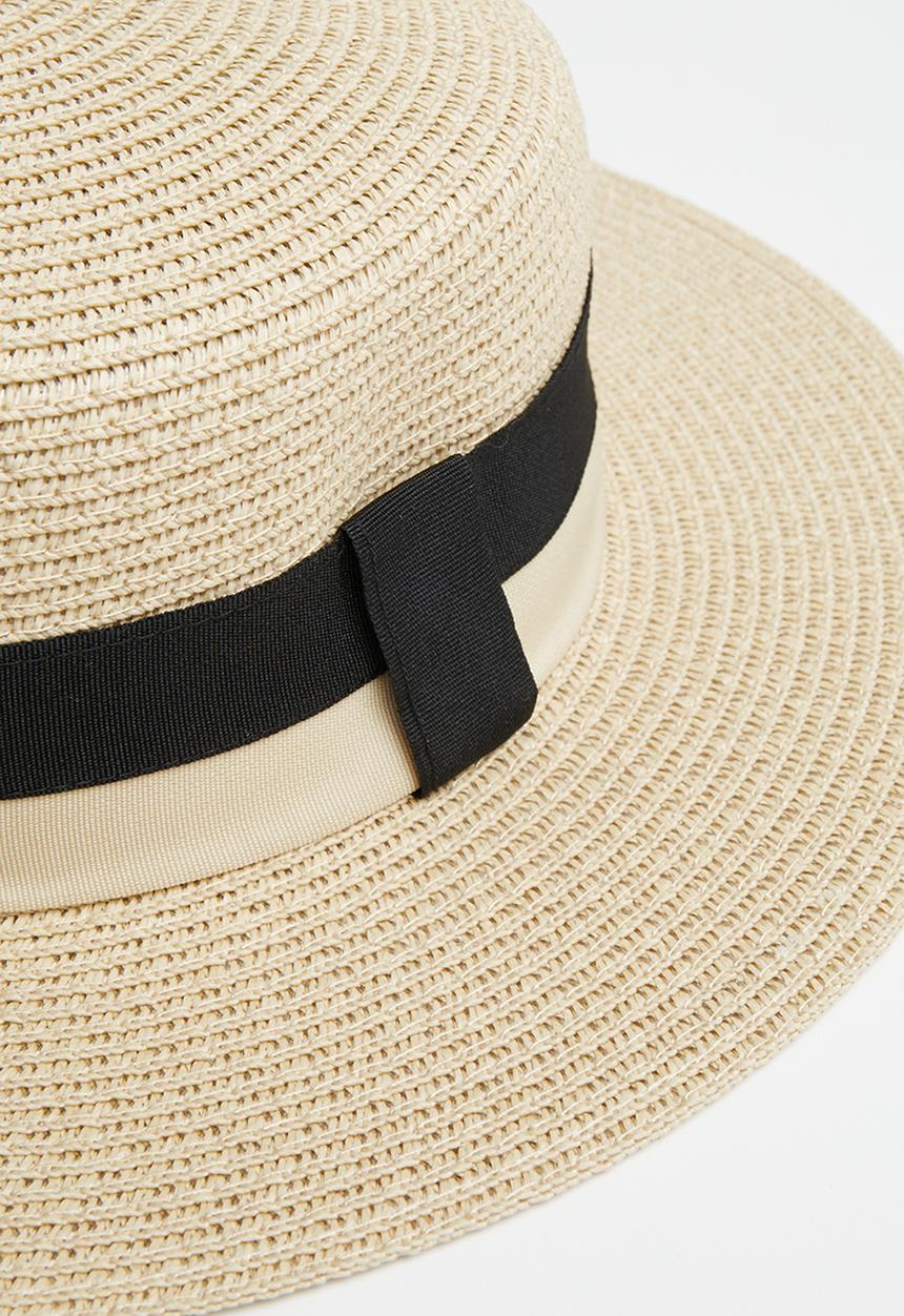 edit - Alicia straw hat - natural