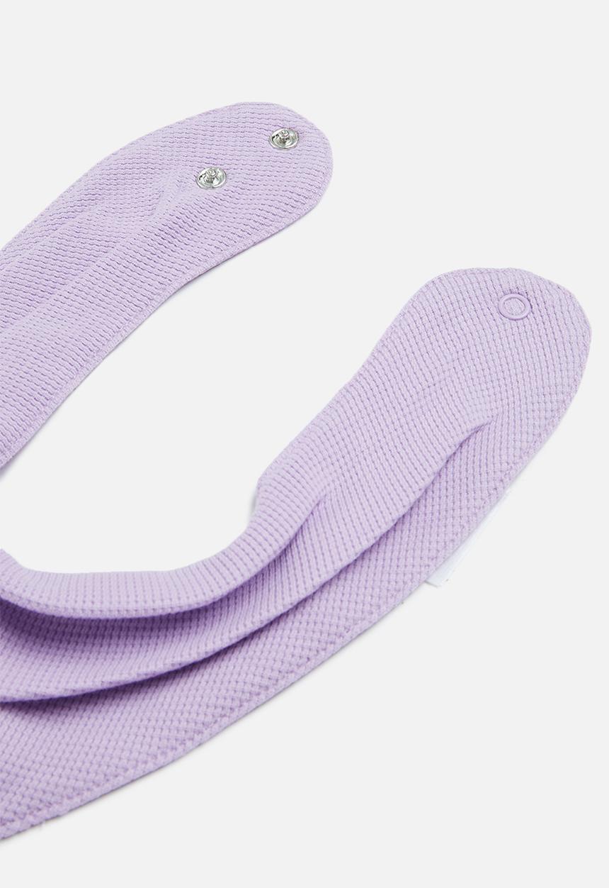 Cotton On - The waffle bow tie headband/bandana pack - lilac drop