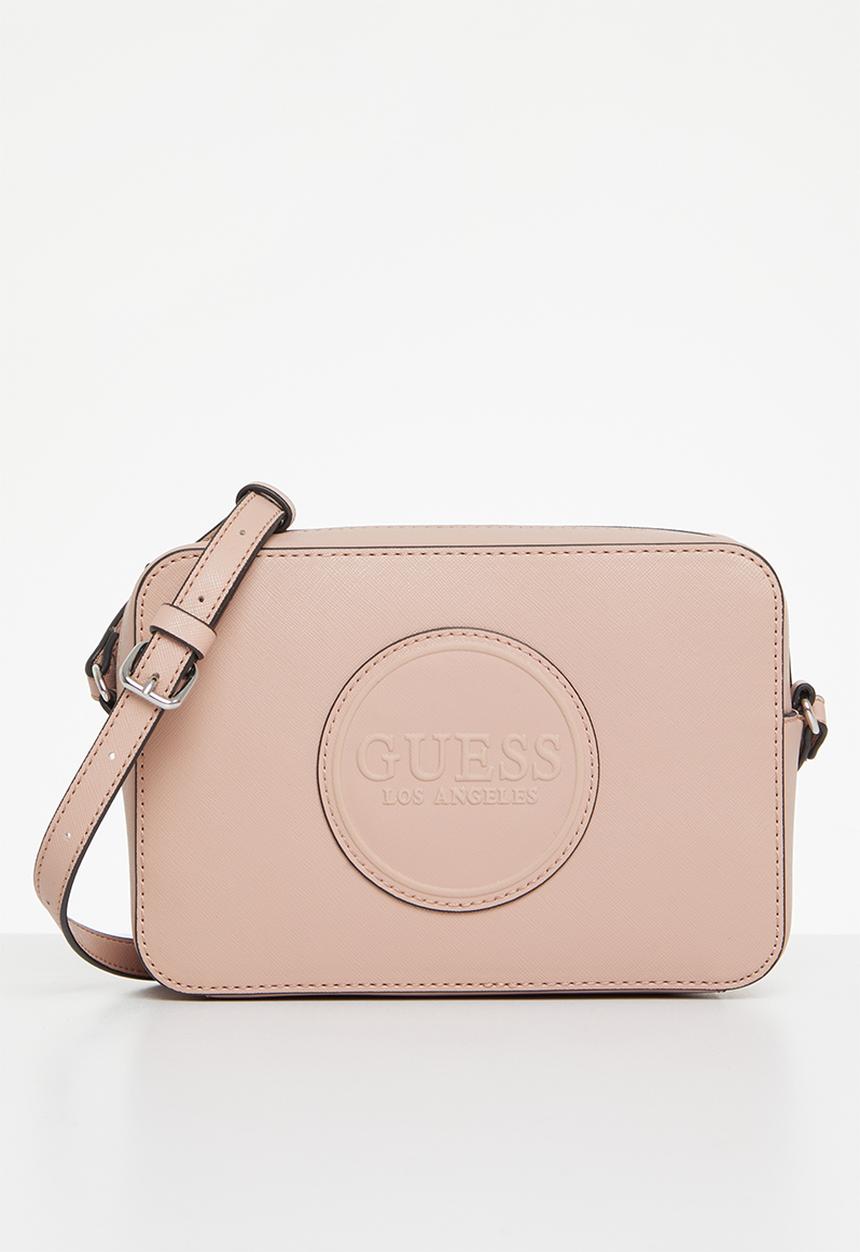 GUESS - Rothenberg mini camera crossbody - blush