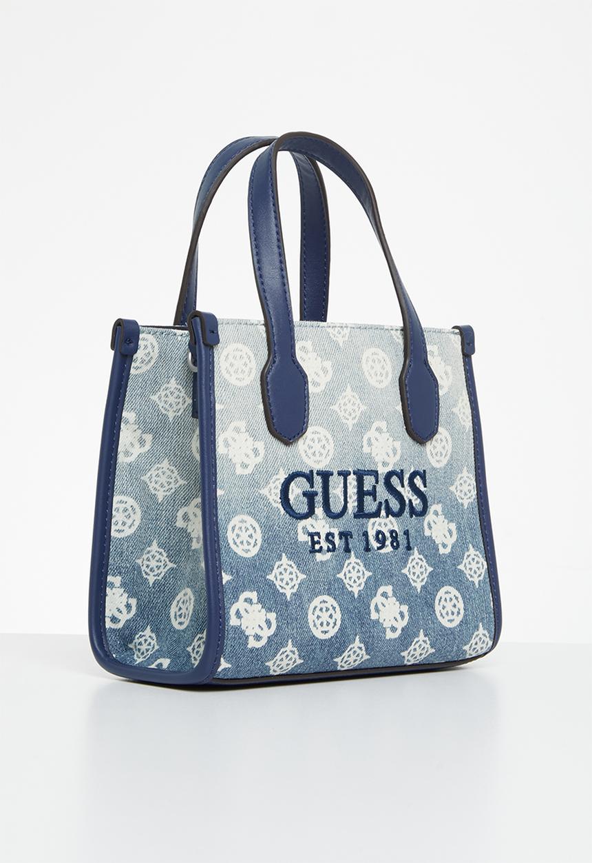 GUESS - Silvana 2 cmprtmnt mini tote - denim ombre