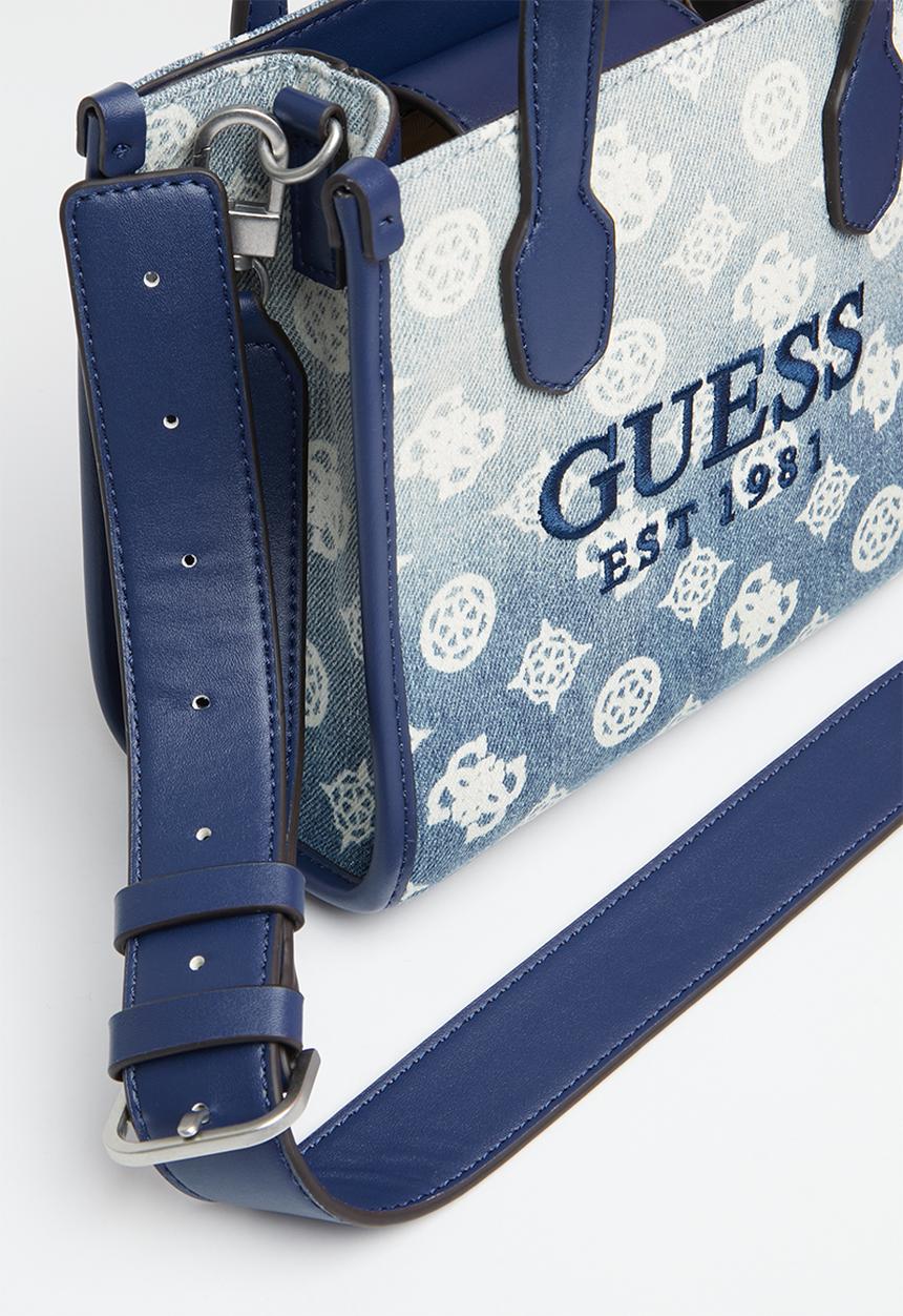 GUESS - Silvana 2 cmprtmnt mini tote - denim ombre