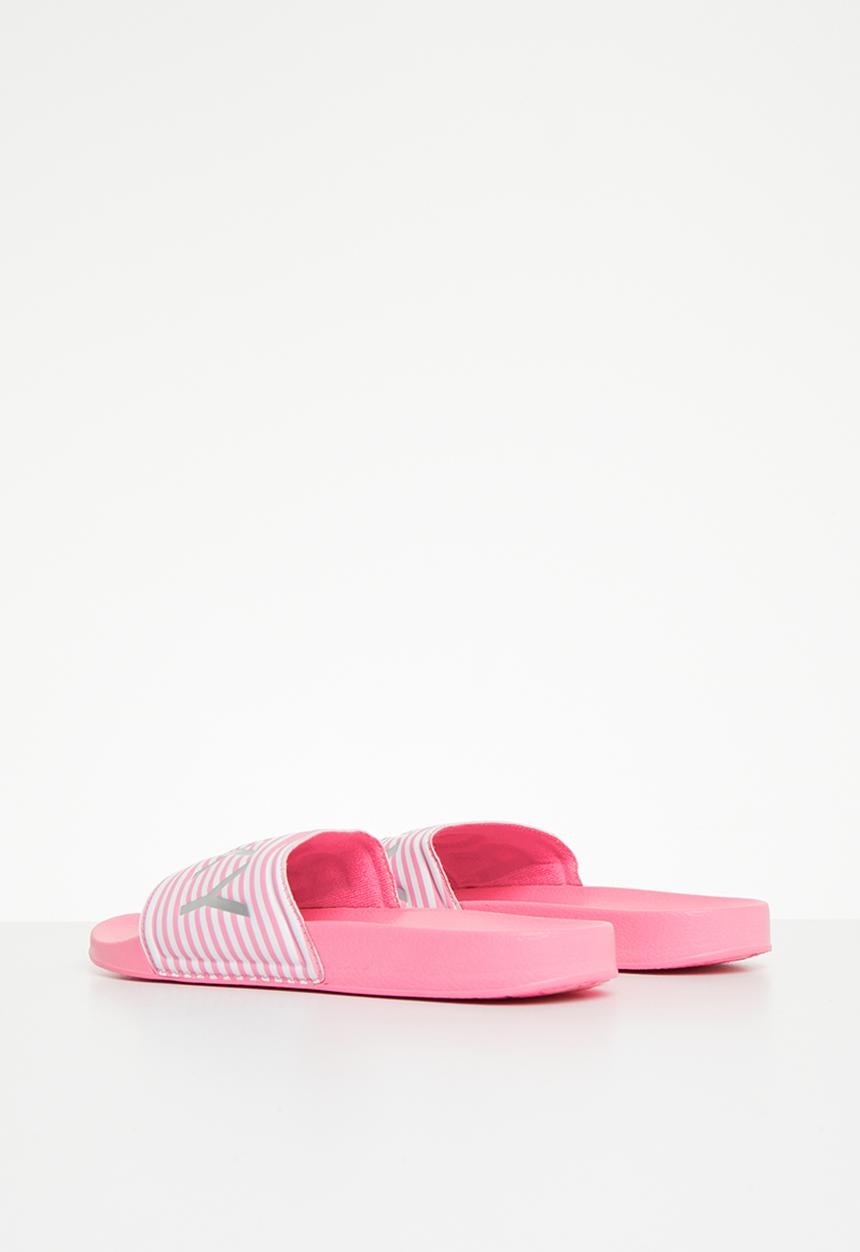 Roxy - Rg slippy ii - crazy pink/white
