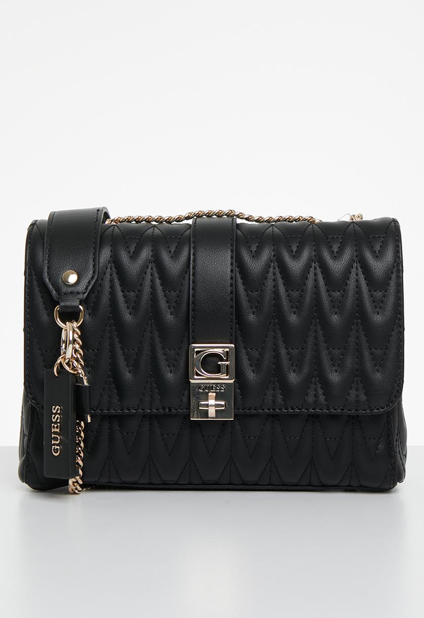 GUESS - Regilla convertible xbody flap - black