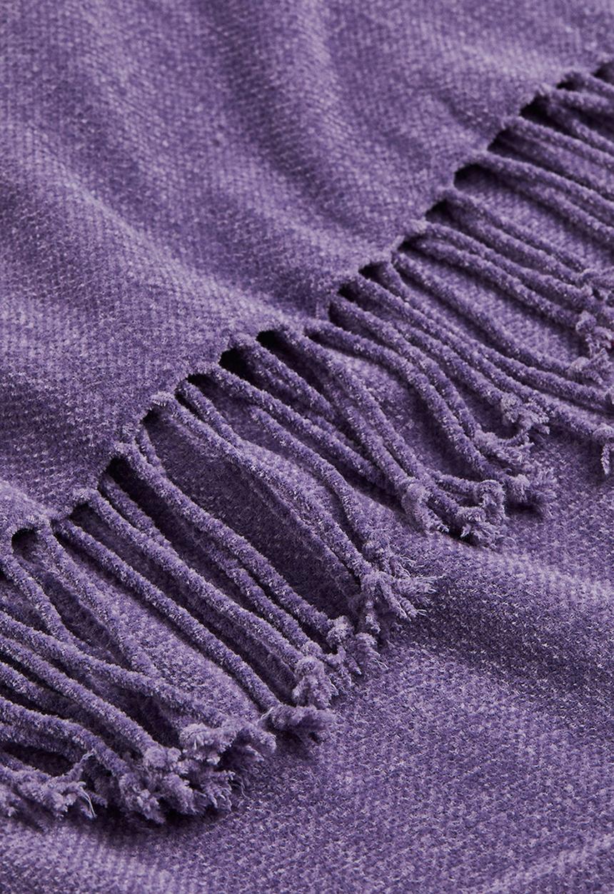 H&M - Chenille blanket - purple