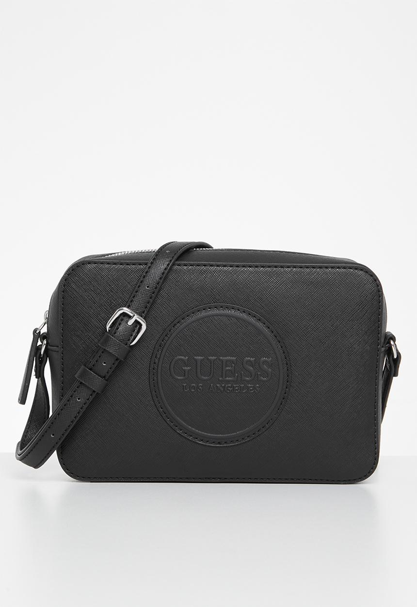 GUESS - Rothenberg mini camera crossbody - black