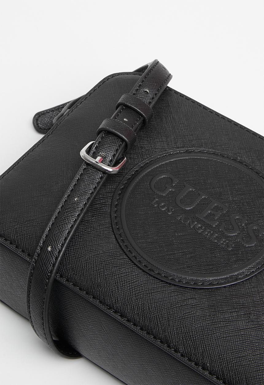 GUESS - Rothenberg mini camera crossbody - black