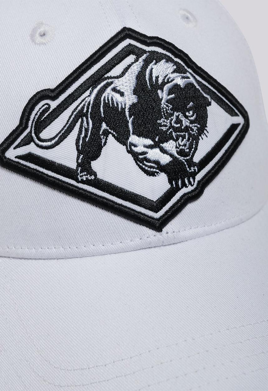 Replay - Replay heavy cotton twill cap - white