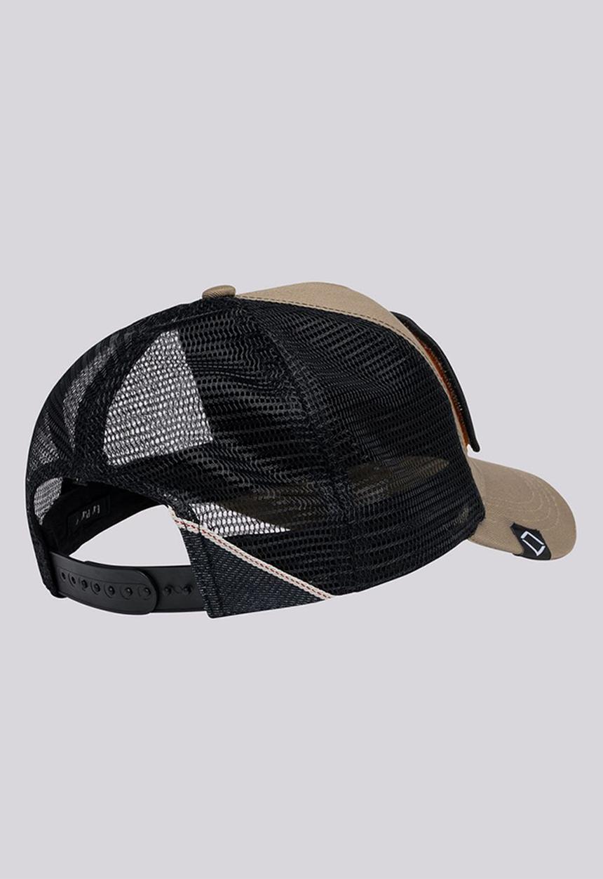 Replay - Washed mesh peak cap - khaki green