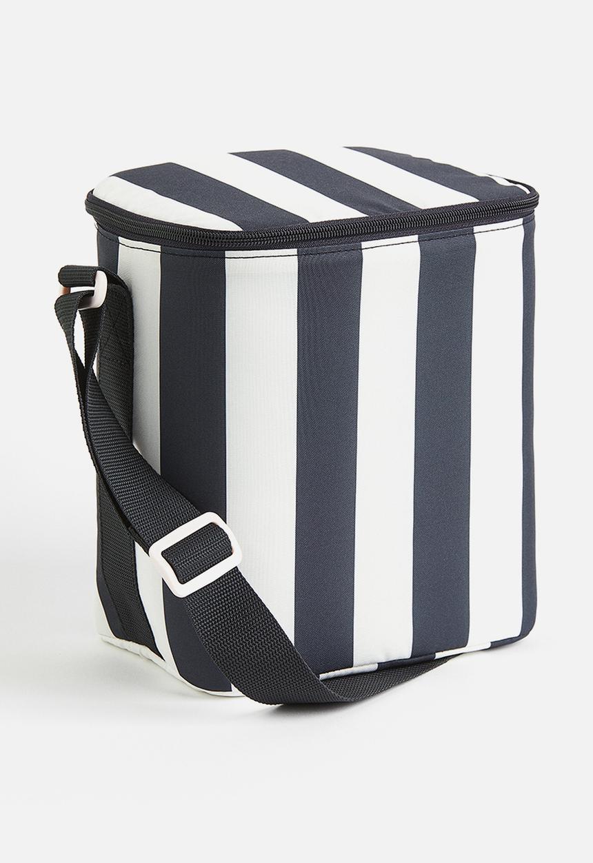 H&M - Cool bag with a shoulder strap - white/striped
