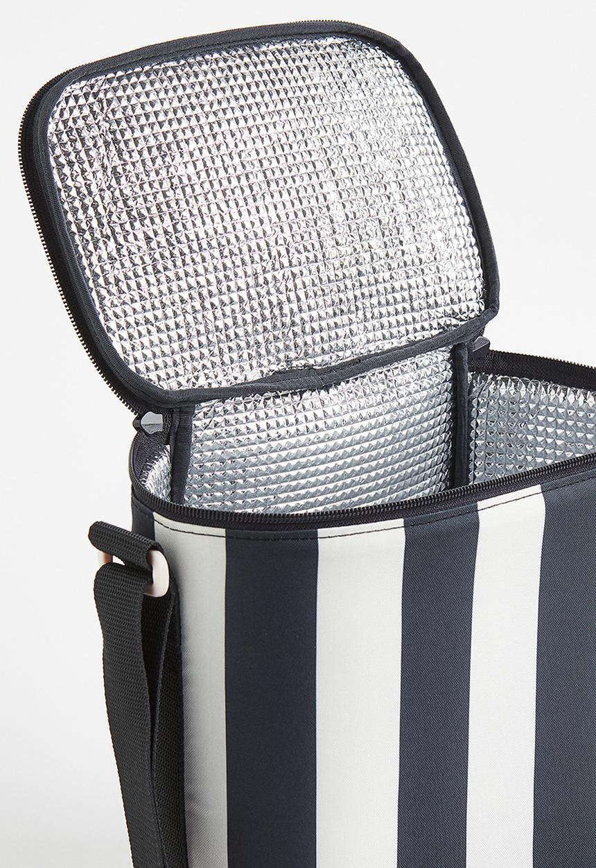 H&M - Cool bag with a shoulder strap - white/striped