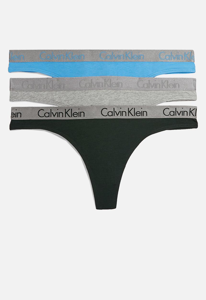 Calvin Klein - Thong 3 pack - multi