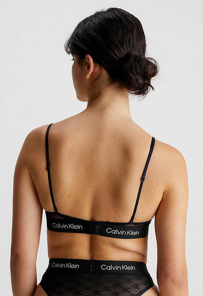 Calvin Klein - Unlined triangle - black