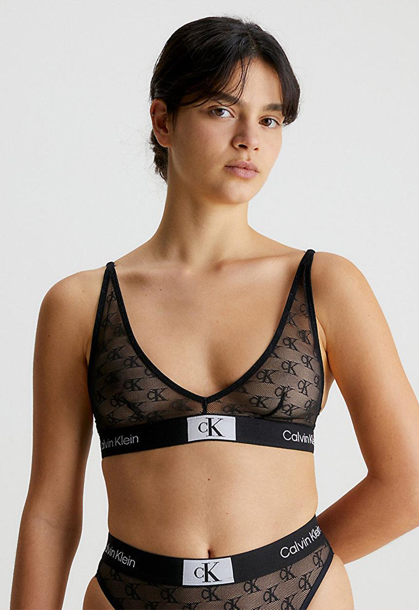 Calvin Klein - Unlined triangle - black