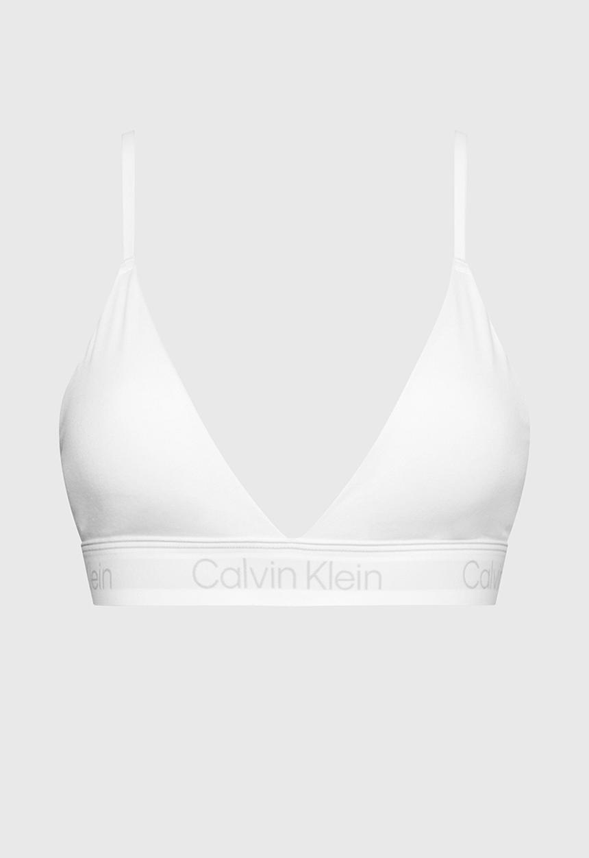 Calvin Klein - Lght lined triangle - white
