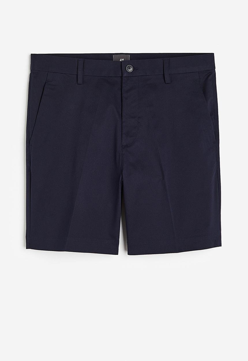 H&M - Regular fit chino shorts - blue
