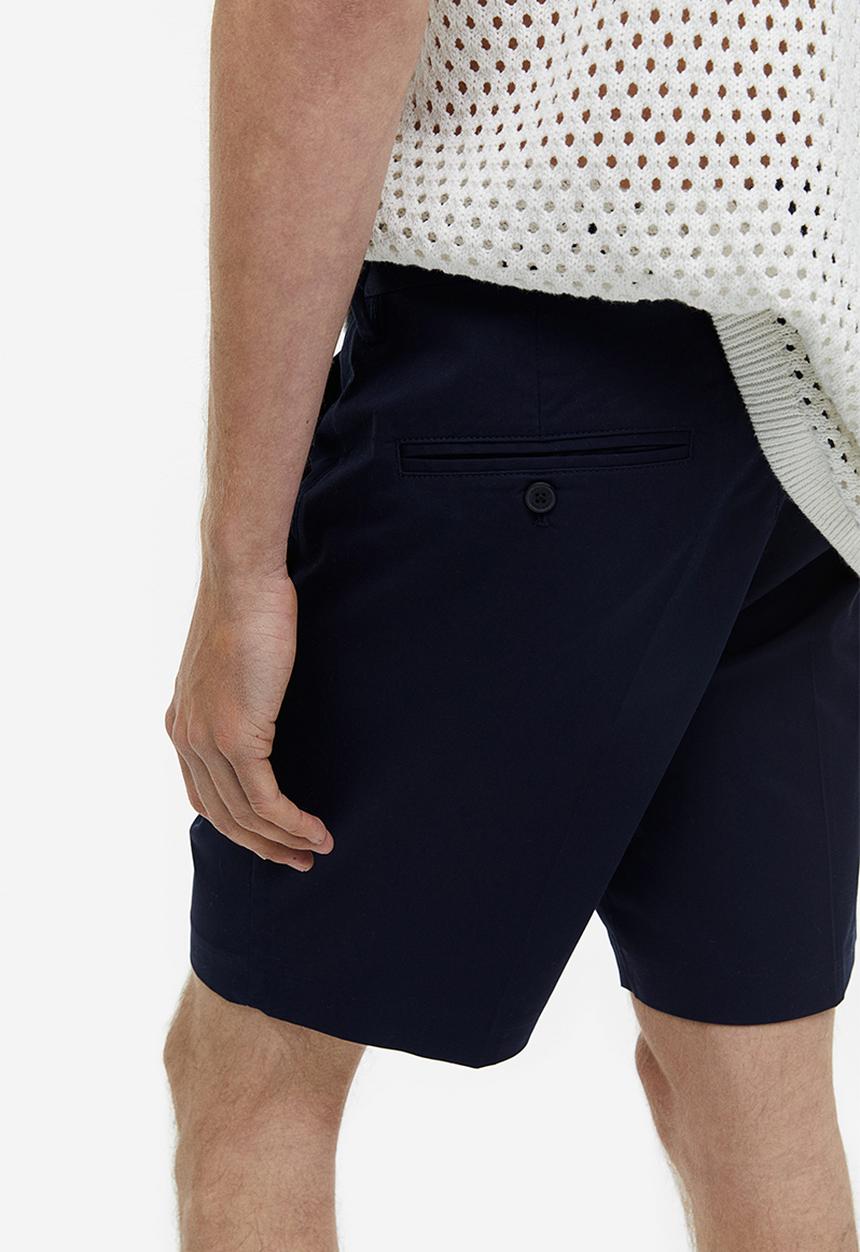 H&M - Regular fit chino shorts - blue