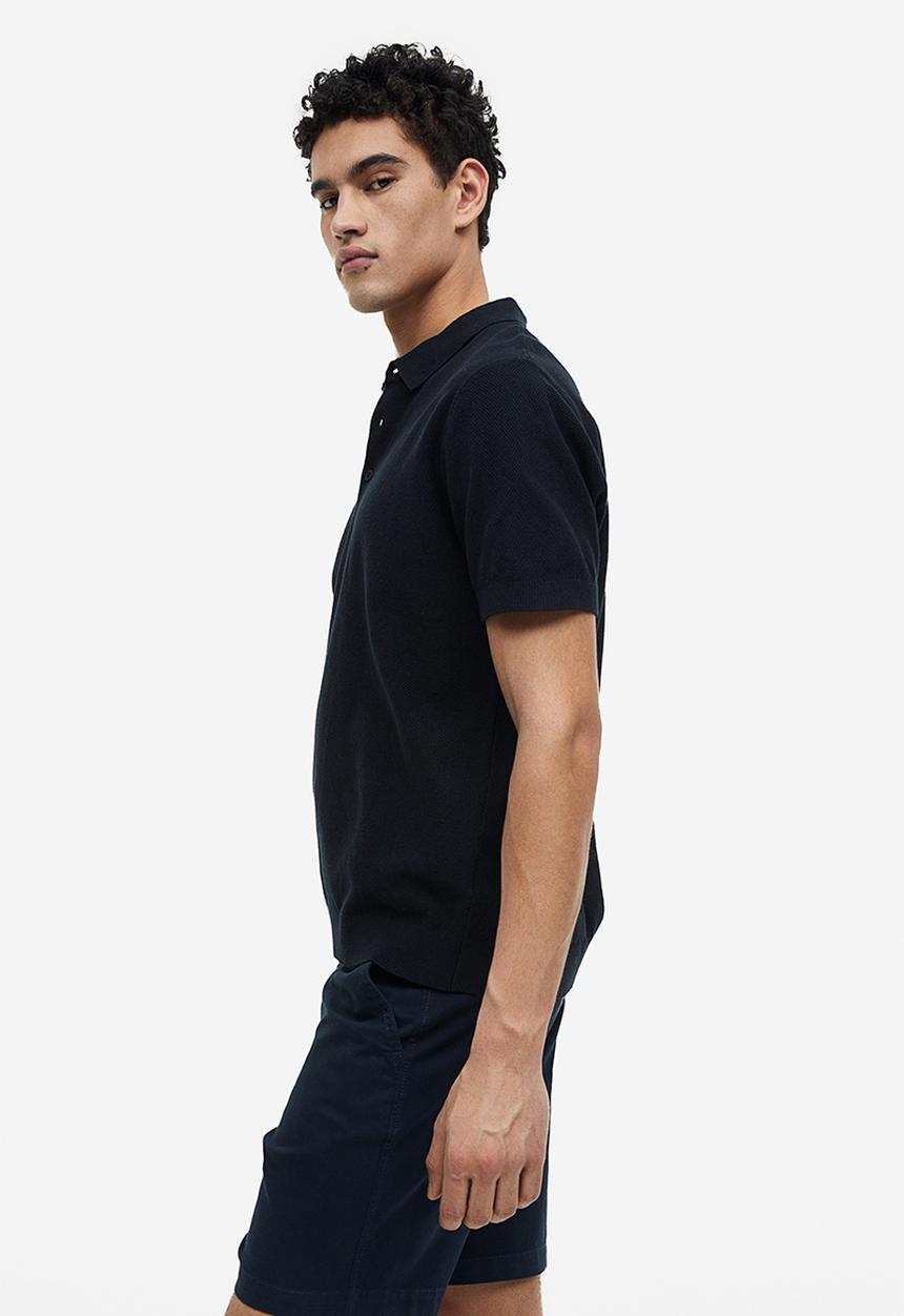 H&M - Regular fit chino shorts - blue