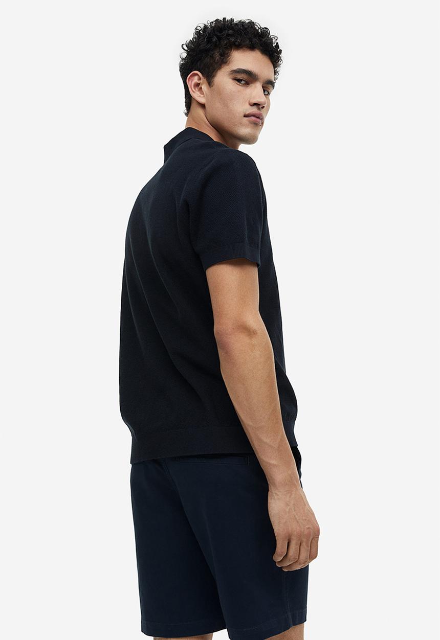 H&M - Regular fit chino shorts - blue
