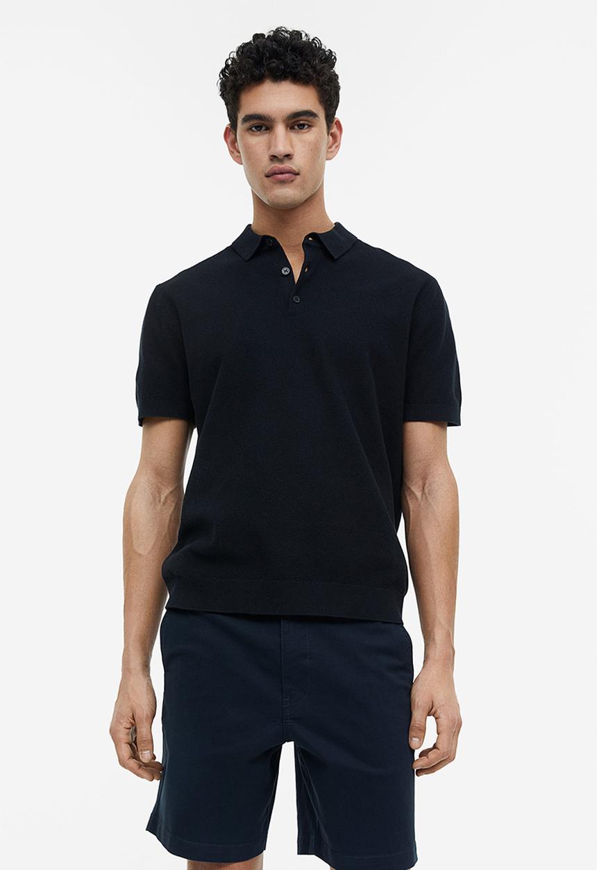 H&M - Regular fit chino shorts - blue