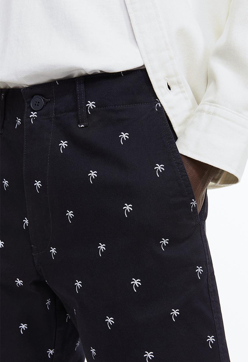 H&M - Regular fit chino shorts - blue