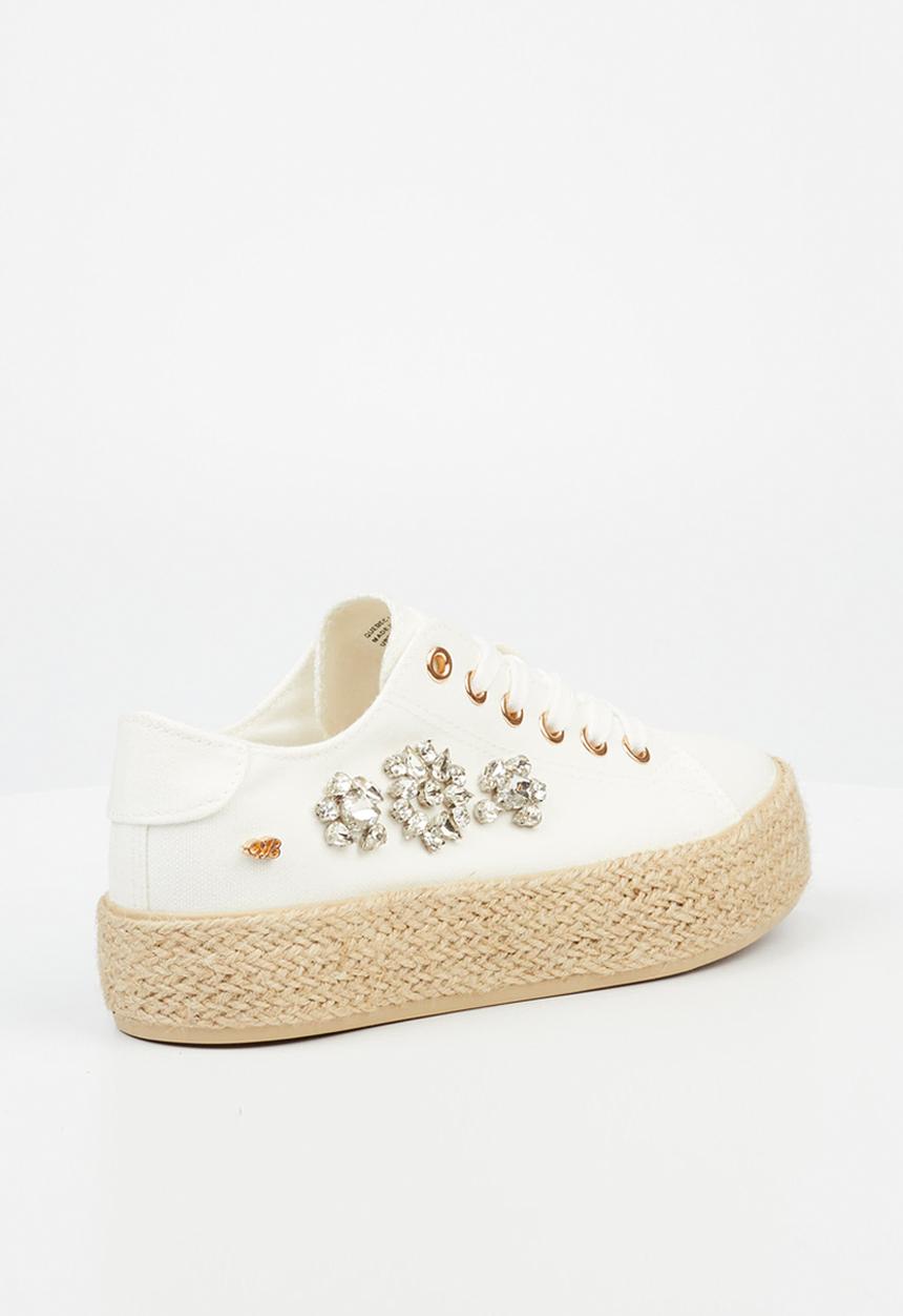 Miss Black - Quebec 12 flatform - white