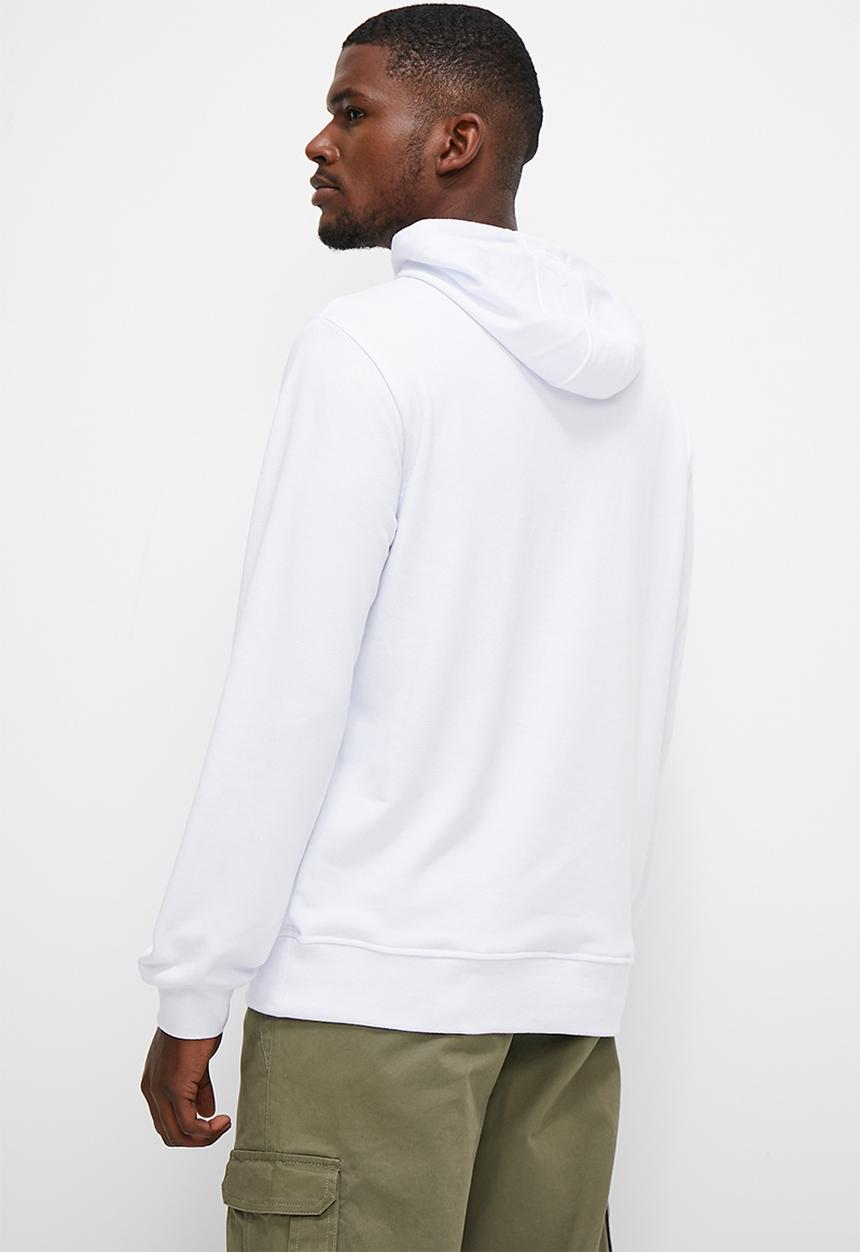 Verana - Branded fashion hoodie - white