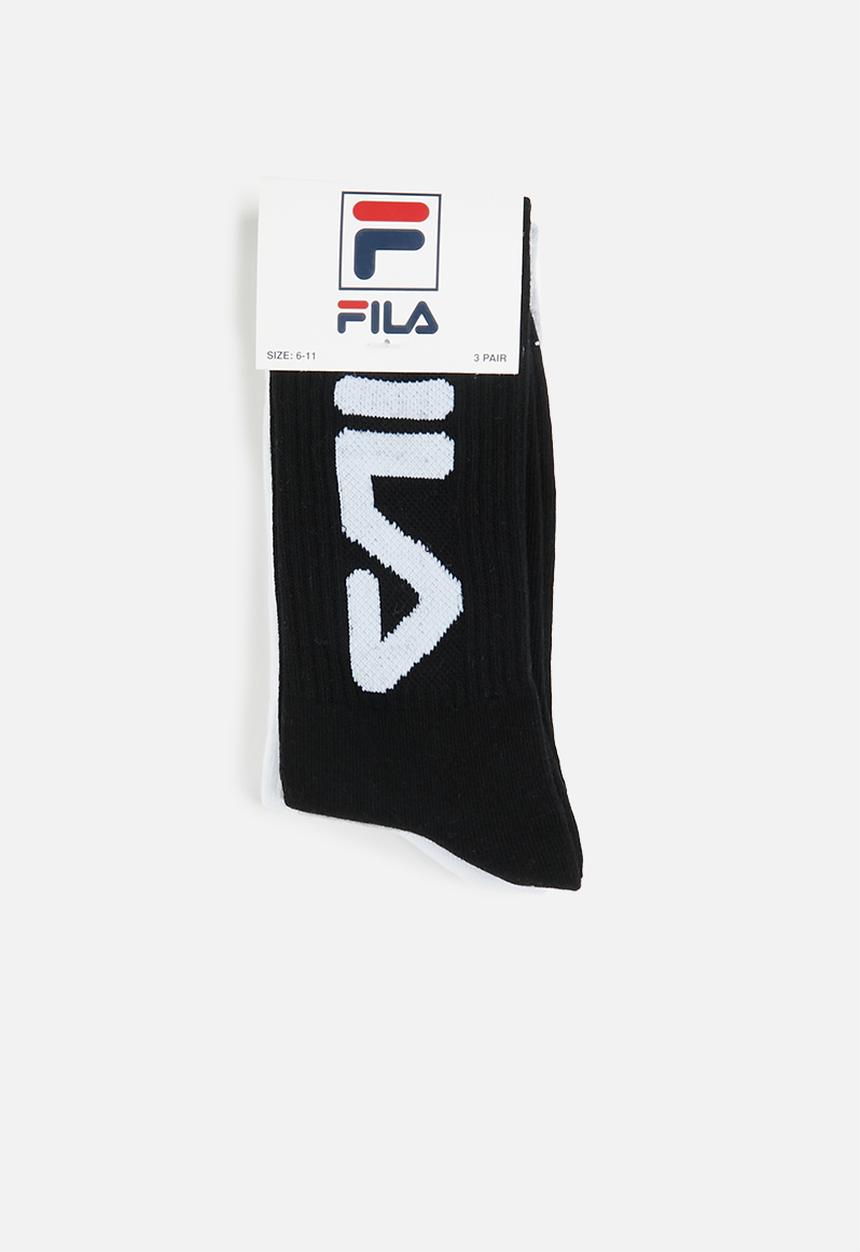 FILA - Sandra tube sock 3 pack - multi 