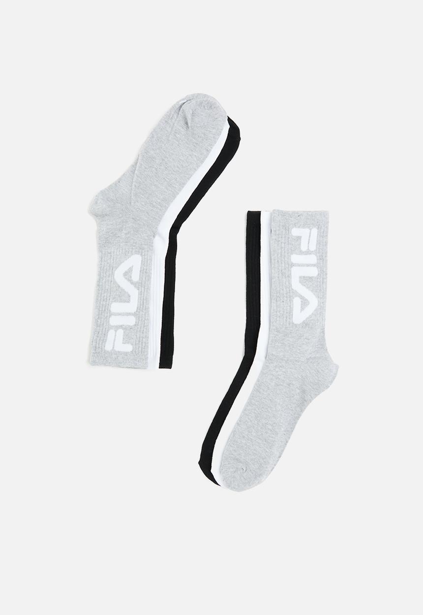 FILA - Sandra tube sock 3 pack - multi 