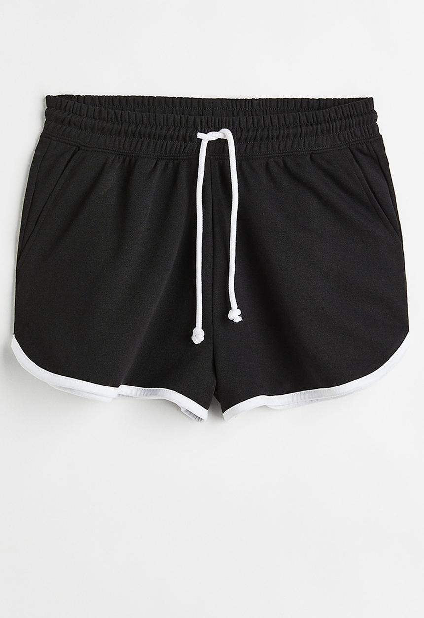 H&M - Pull-on shorts - black