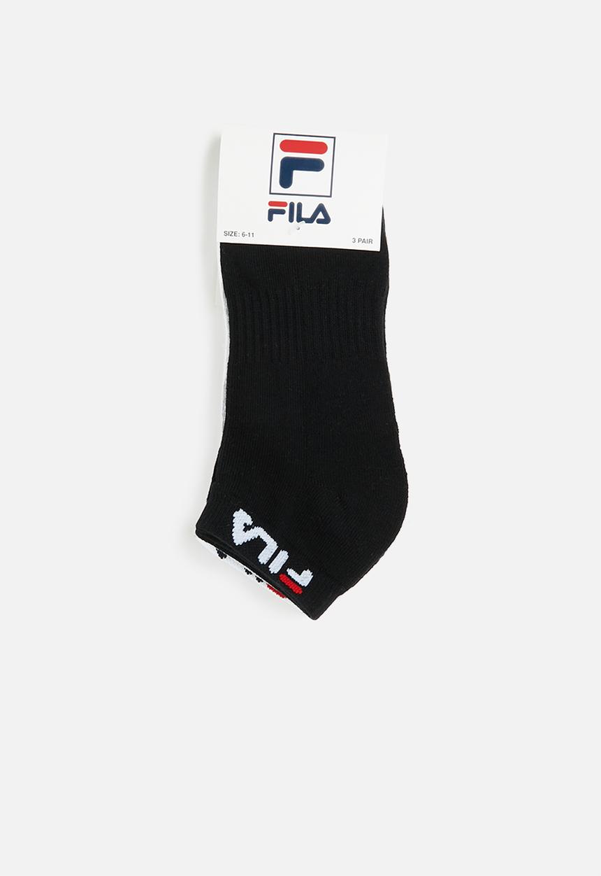 FILA - Stallone ankle sock 3 pack - multi 