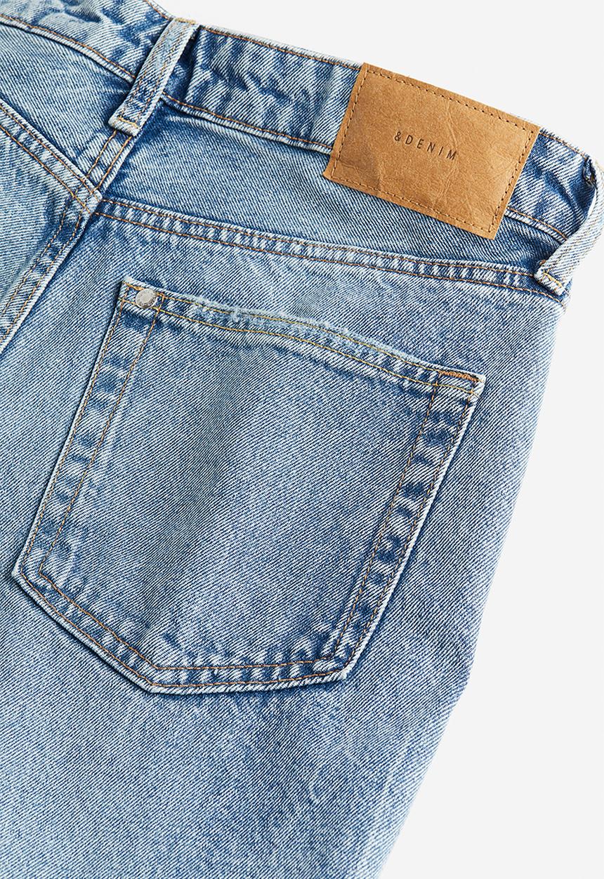 H&M - Straight regular jeans - light denim blue