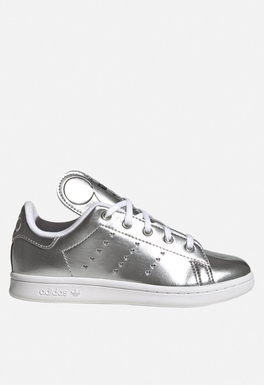 adidas Originals - Stan smith c - silver met./core black/ftwr white