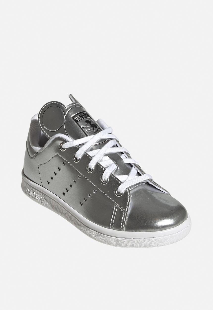 adidas Originals - Stan smith c - silver met./core black/ftwr white