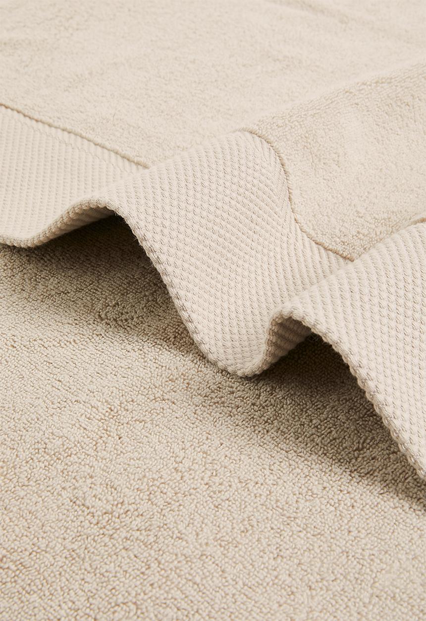 Hertex Haus - Luxor hand towel - limestone