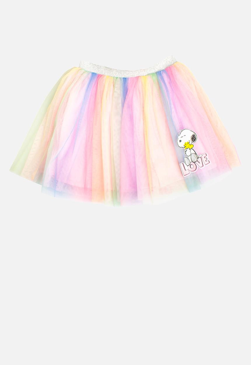 Character Group - Snoopy mesh skirt - multi-colour
