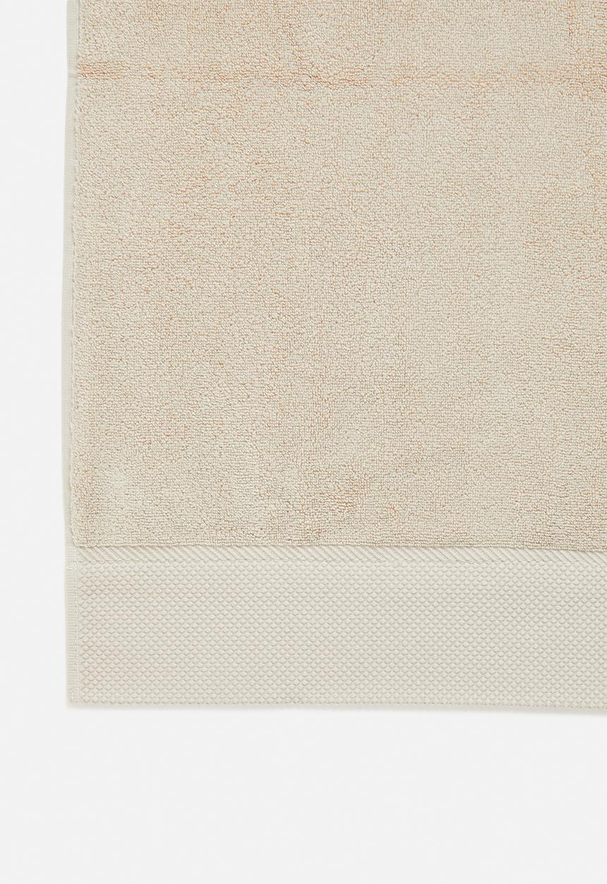 Hertex Haus - Luxor bath sheet - limestone