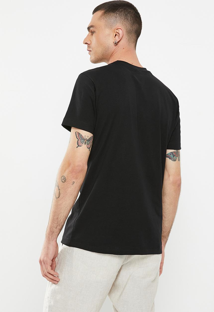 MANGO - T-shirt cherlo - black